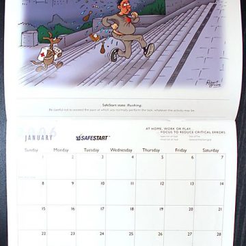 BC Hydro calendar: January