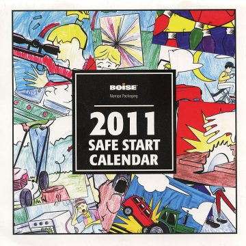 Boise calendar: cover